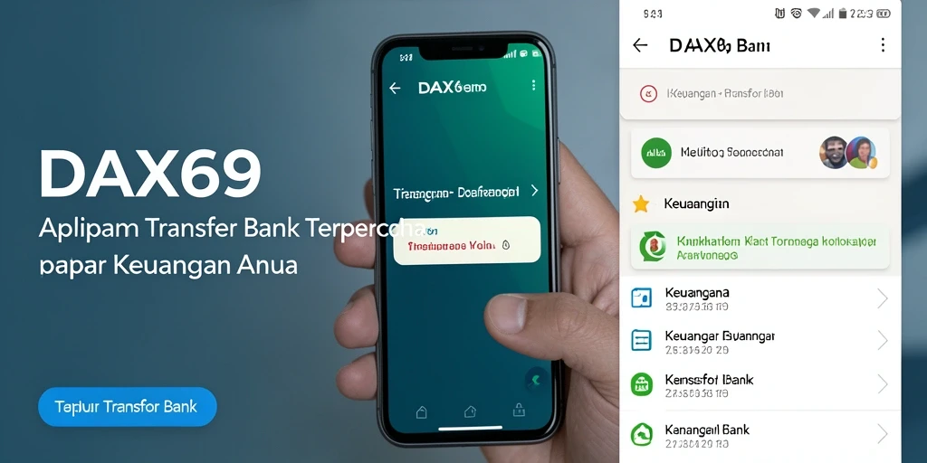 Tampilan antarmuka DAX69 yang modern dan mudah digunakan.