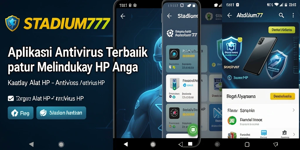 Antarmuka STADIUM77 yang sederhana dan efisien.
